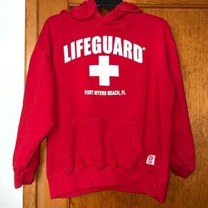 Life Guard hoodie, Fort Myers Beach, Florida